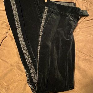 Velvet flare Theory pants